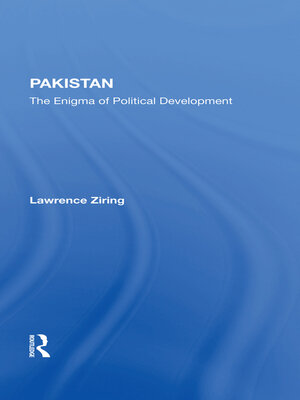 cover image of Pakistan Enigma Political Development